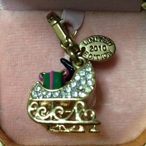 💞 JUICY COUTURE 💝 2010 LTD Edition Yorkie in Sleigh CUTEST!